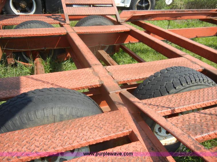 image for item D4636 Donahue swather trailer