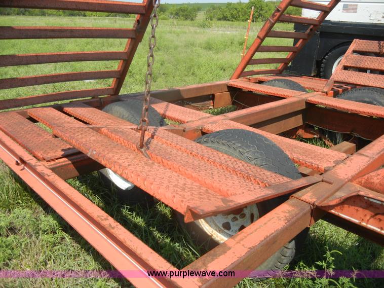 image for item D4636 Donahue swather trailer