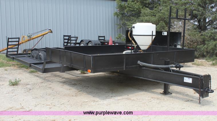 image for item G4630 Shop built 33' combine trailer