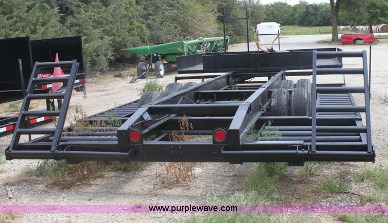 image for item G4630 Shop built 33' combine trailer