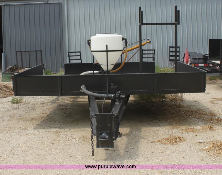 image for item G4630 Shop built 33' combine trailer