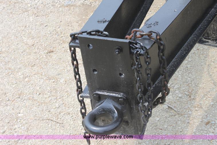 image for item G4630 Shop built 33' combine trailer