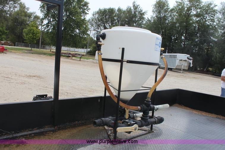 image for item G4630 Shop built 33' combine trailer