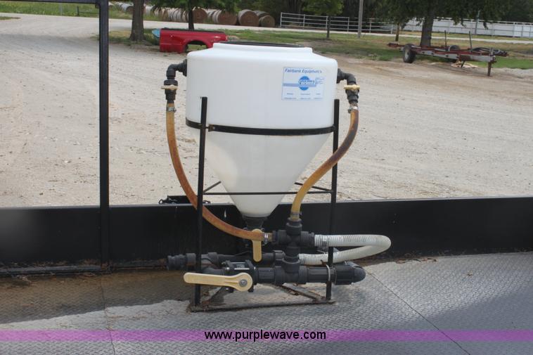 image for item G4630 Shop built 33' combine trailer