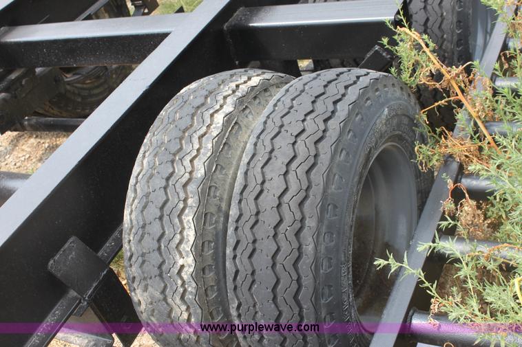 image for item G4630 Shop built 33' combine trailer