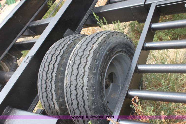 image for item G4630 Shop built 33' combine trailer