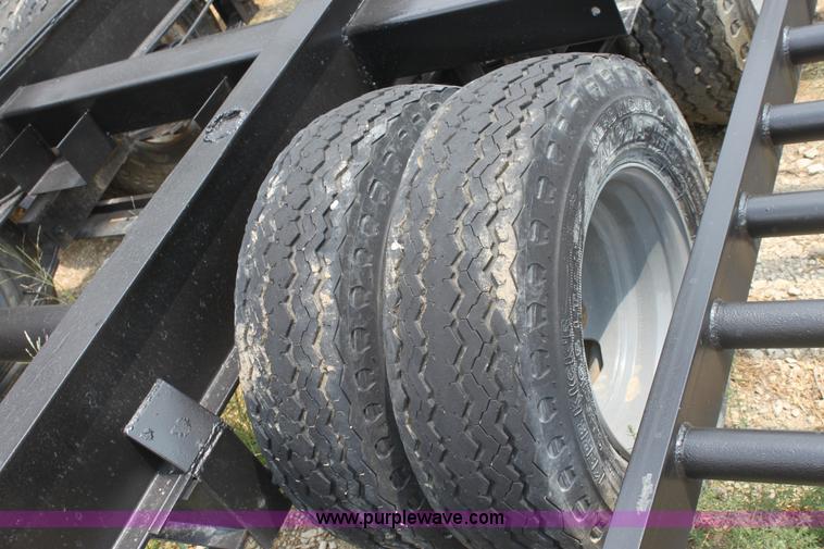 image for item G4630 Shop built 33' combine trailer