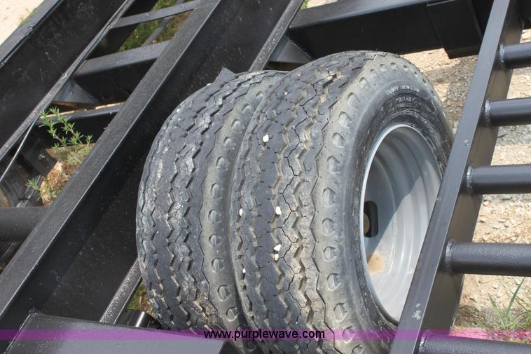 image for item G4630 Shop built 33' combine trailer