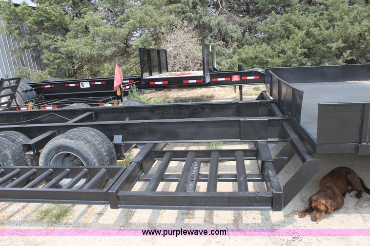 image for item G4630 Shop built 33' combine trailer