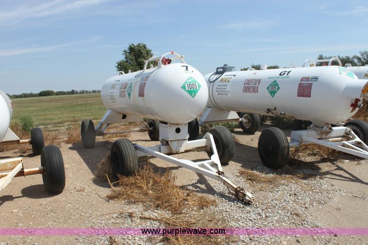 image for item G4655 1,000 gallon anhydrous ammonia tank
