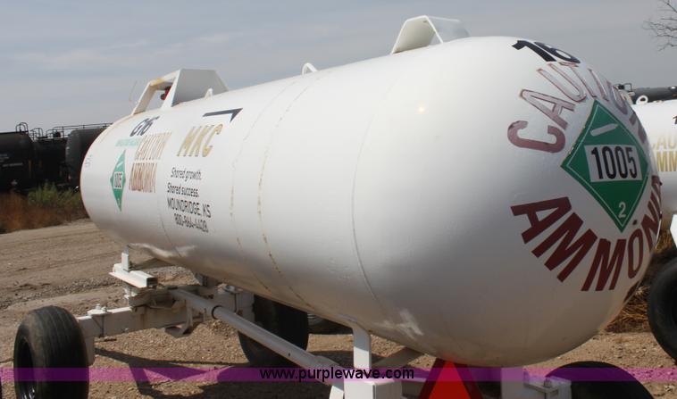 image for item G4658 1,000 gallon anhydrous ammonia tank