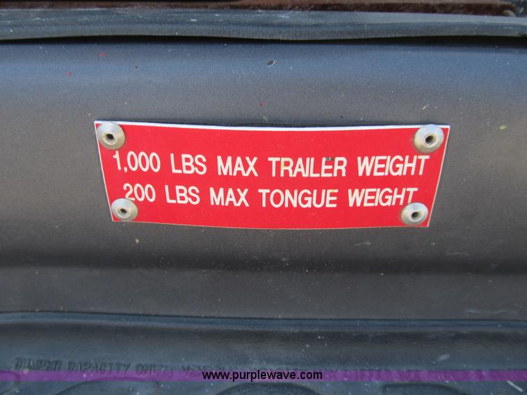 image for item B2830 2007 Ford E350 cargo van with bucket attachment