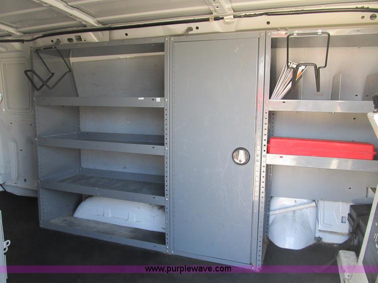 image for item B2830 2007 Ford E350 cargo van with bucket attachment