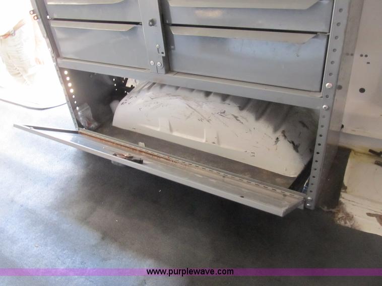 image for item B2830 2007 Ford E350 cargo van with bucket attachment