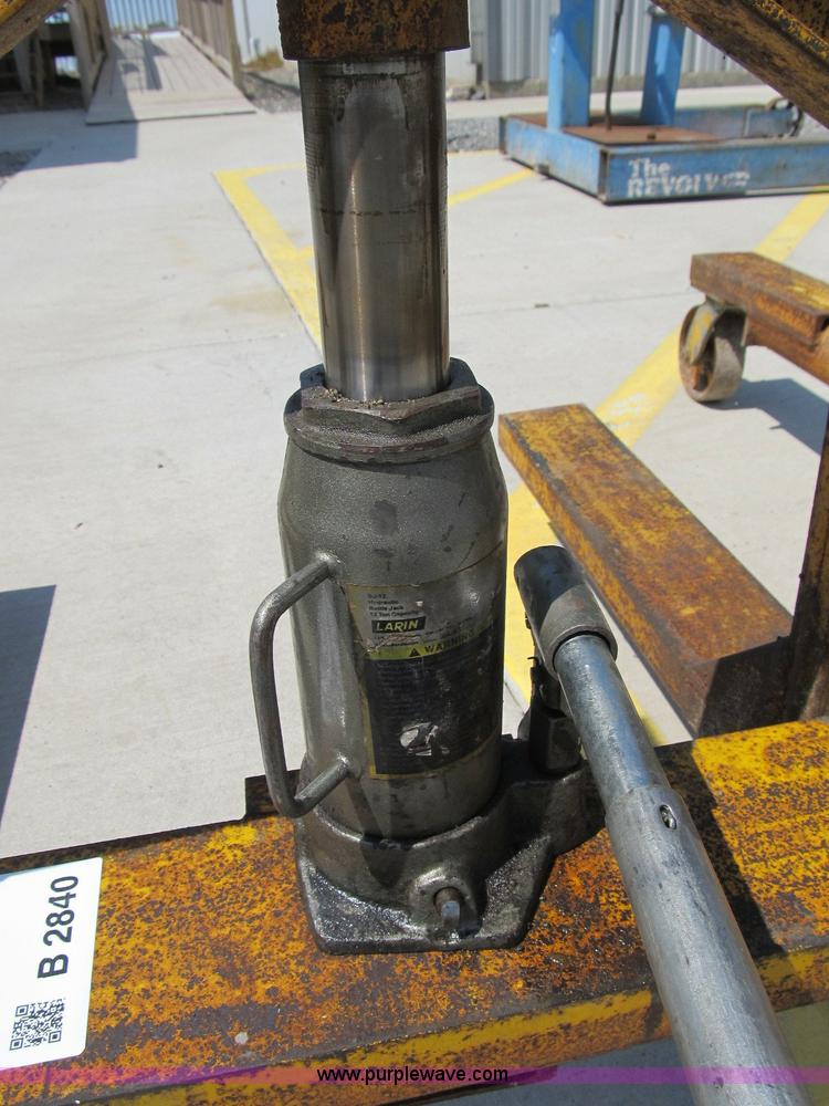 image for item B2840 Cofer T21 heavy duty dual tire cart