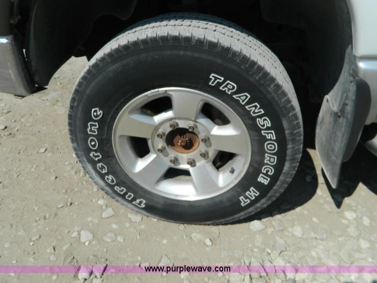 image for item B3837 2003 Dodge Ram 2500 Quad Cab pickup truck