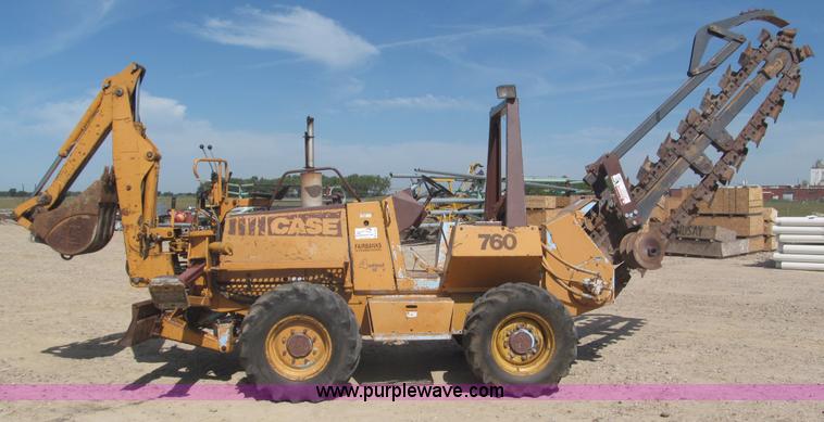 image for item B5204 1991 Case trencher
