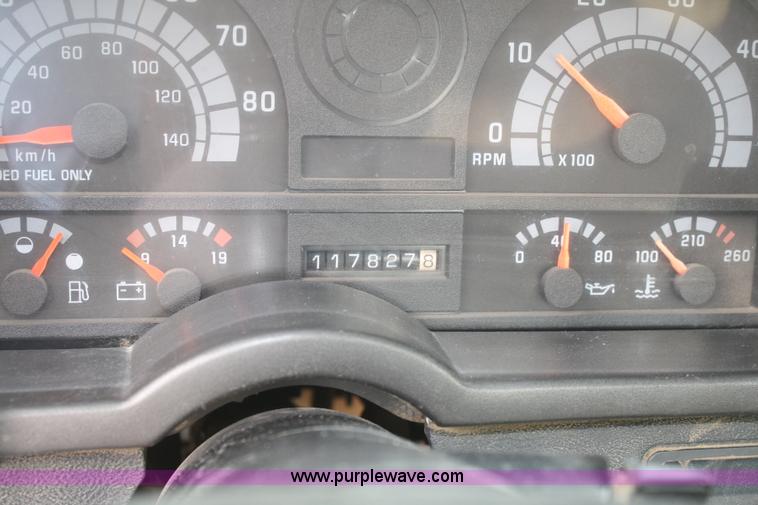 image for item B6960 1995 GMC TopKick flatbed dump truck