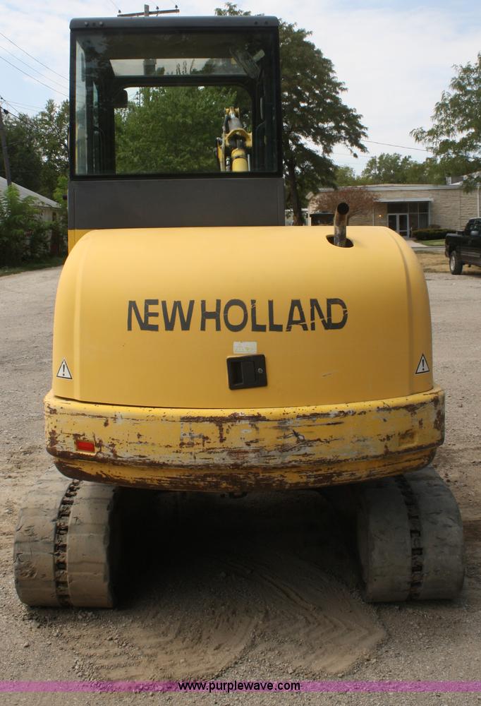 image for item B6969 New Holland EC45 mini excavator