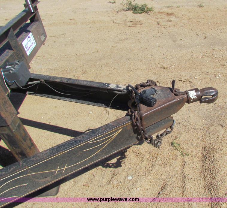 image for item B7409 2003 Top 3 18' equipment trailer