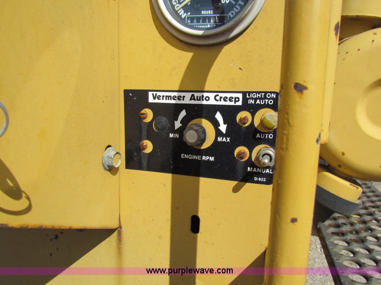 image for item B7497 Vermeer V450 trencher/backhoe