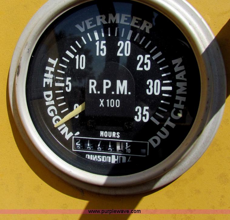 image for item B7497 Vermeer V450 trencher/backhoe