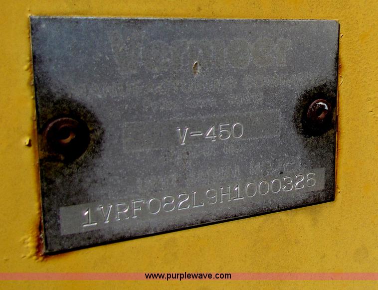 image for item B7497 Vermeer V450 trencher/backhoe