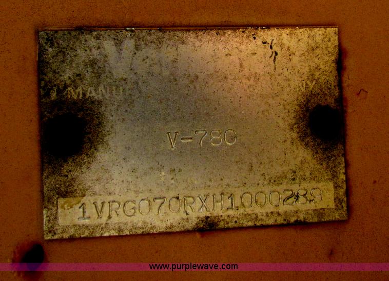 image for item B7497 Vermeer V450 trencher/backhoe