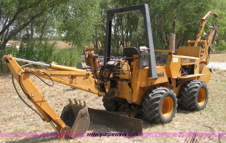 image for item B8054 1980 Case DH4 trencher