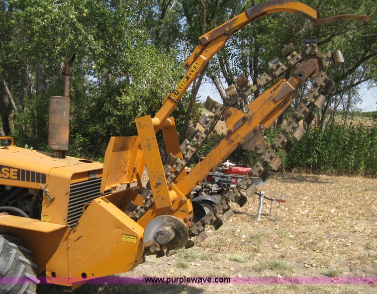 image for item B8054 1980 Case DH4 trencher