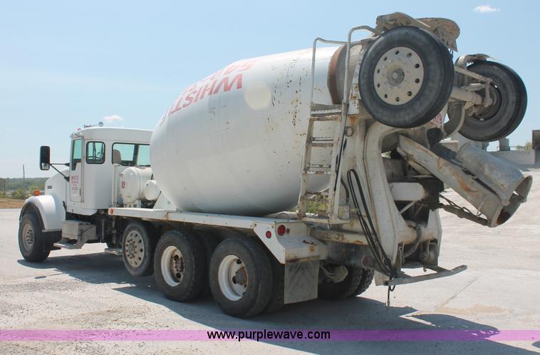 image for item C2755 2000 Kenworth W900B cement mixer truck