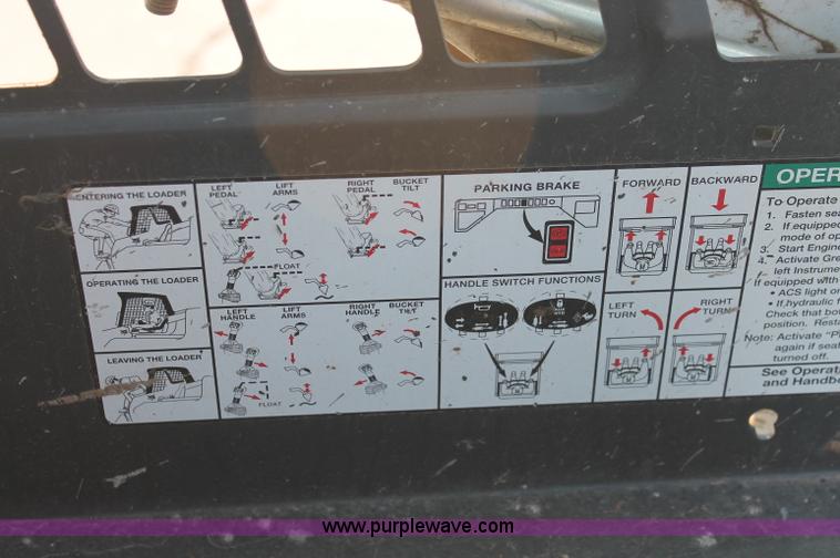 image for item C2772 2007 Bobcat S130 skid steer