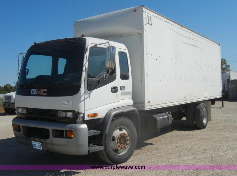 image for item D4602 1997 GMC T6500 box truck