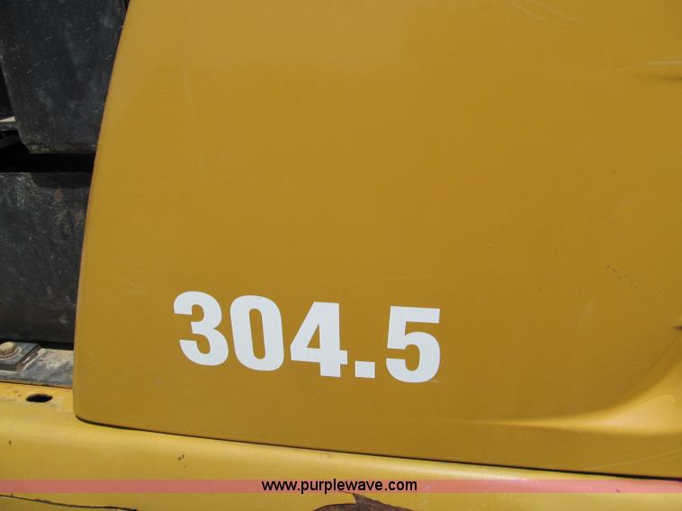 image for item E2017 2002 Caterpillar 304.5 mini excavator