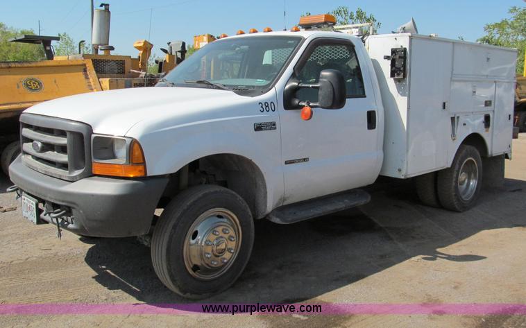 image for item E2036 2000 Ford F550 service truck