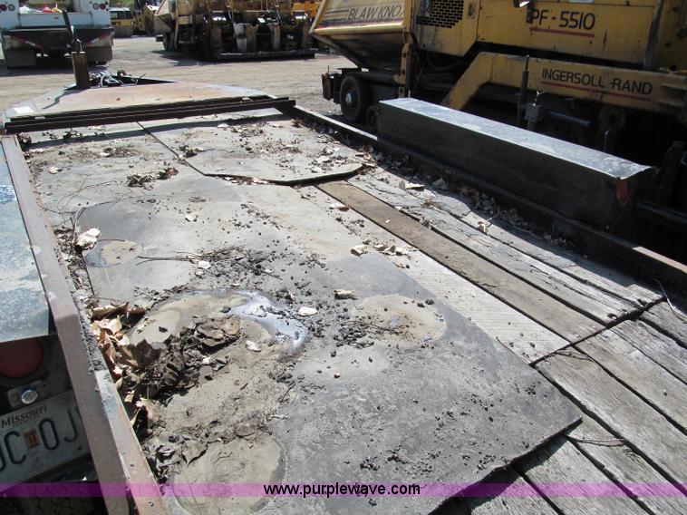 image for item E2039 1994 shop built 16' equipment trailer