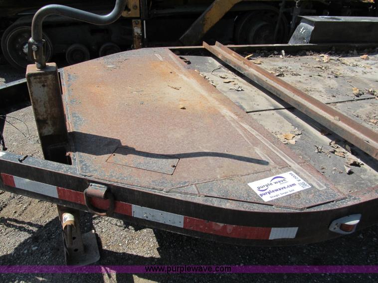 image for item E2039 1994 shop built 16' equipment trailer