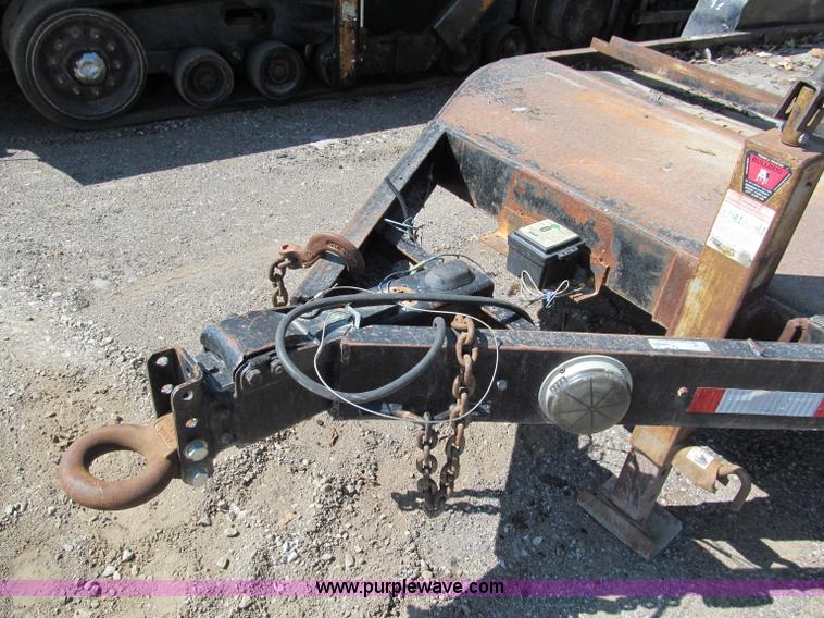 image for item E2039 1994 shop built 16' equipment trailer