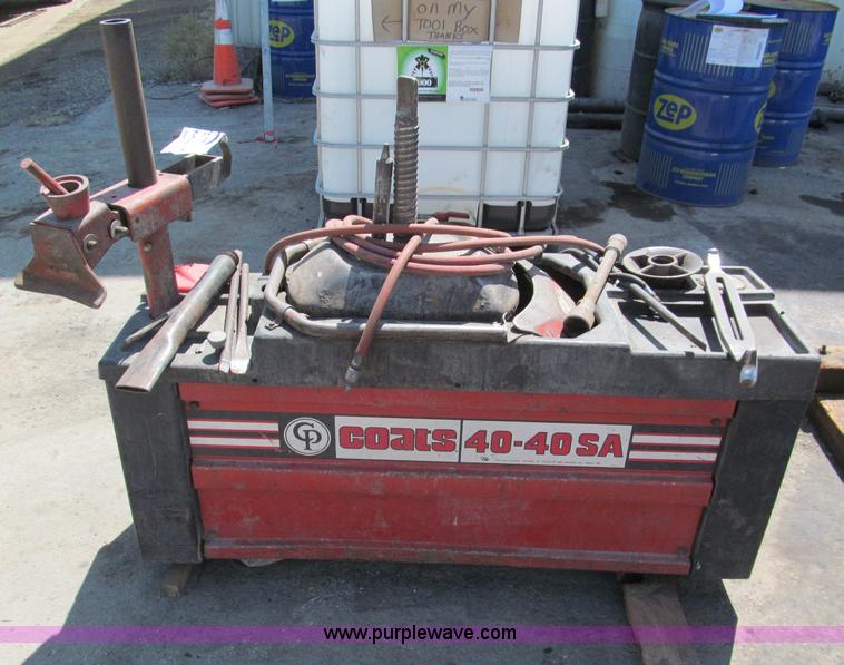 Coats 40 40sa Tire Machine In Kansas City Mo Item E2053 Sold Purple Wave