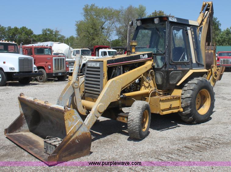image for item G4613 1994 Caterpillar 426B backhoe