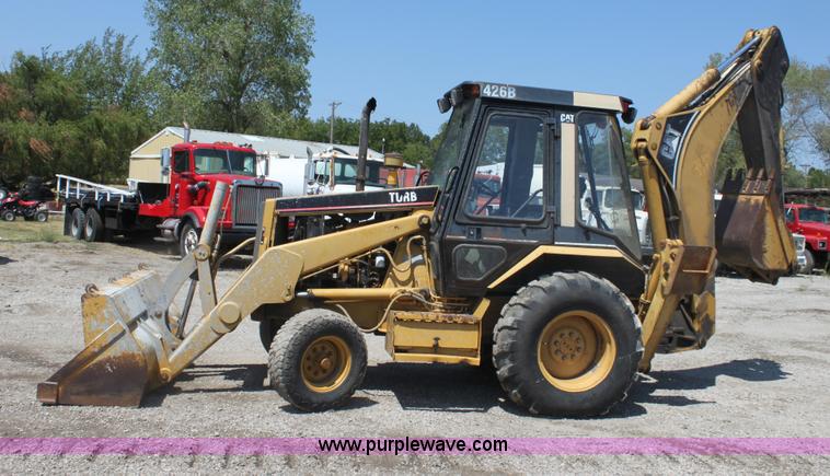 image for item G4613 1994 Caterpillar 426B backhoe