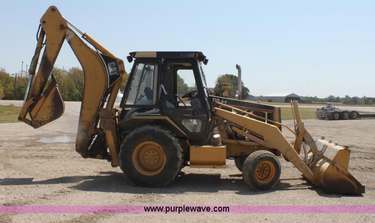 image for item G4613 1994 Caterpillar 426B backhoe