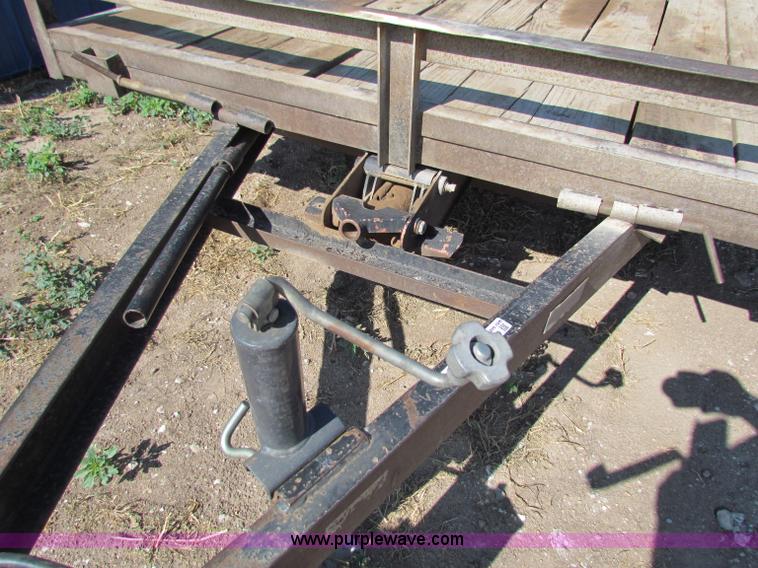 image for item N9100 2002 Star 18' equipment trailer