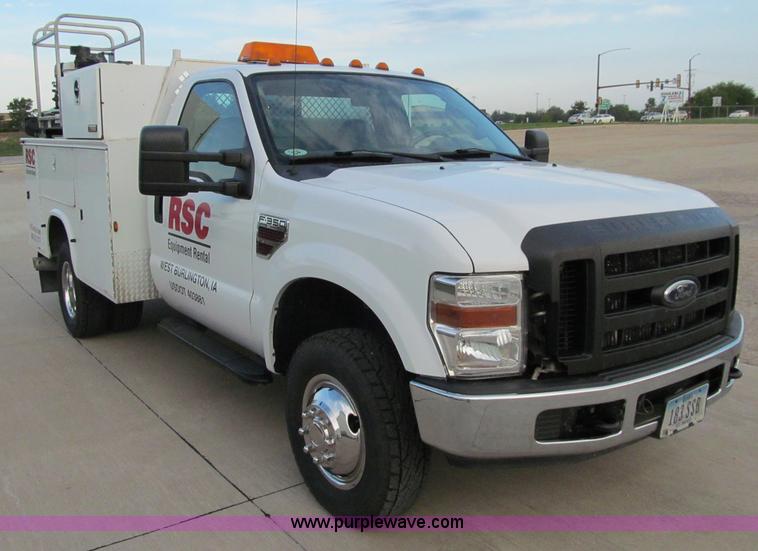 image for item A8456 2008 Ford F350 XL Super Duty service truck