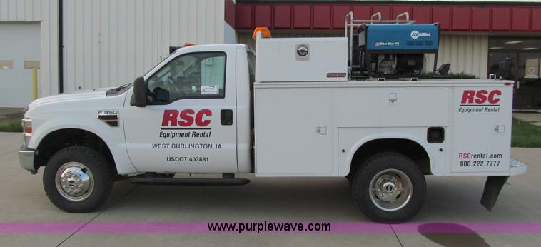 image for item A8456 2008 Ford F350 XL Super Duty service truck