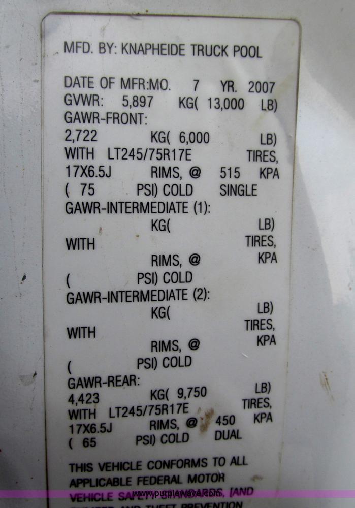 image for item A8456 2008 Ford F350 XL Super Duty service truck