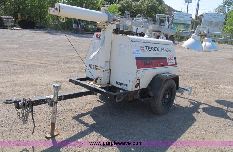 image for item B2837 2007 Terex Amida portable light tower