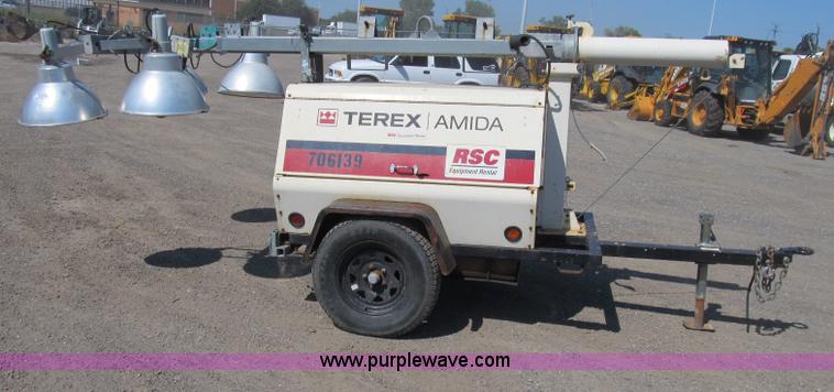 image for item B2837 2007 Terex Amida portable light tower
