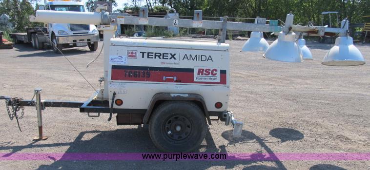 image for item B2837 2007 Terex Amida portable light tower