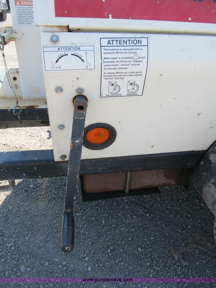 image for item B2837 2007 Terex Amida portable light tower